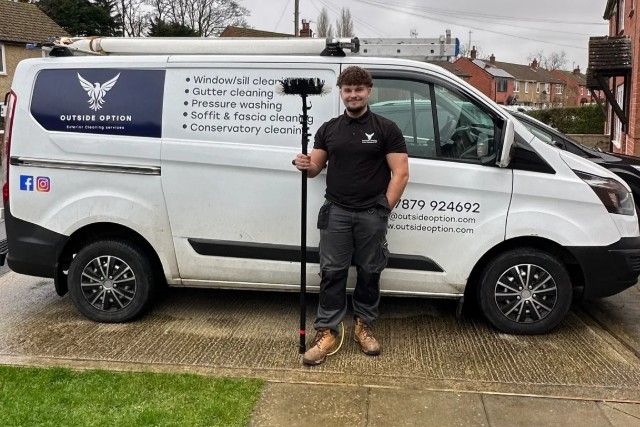 Outside Option Window Cleaning And Gutter Cleaning
